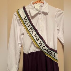 Girls Suffragette Costume